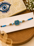 Enamel Evil Eye Rakhi